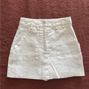 DISSH White Mini Skirt